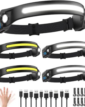 headlamps for adults running hard hat