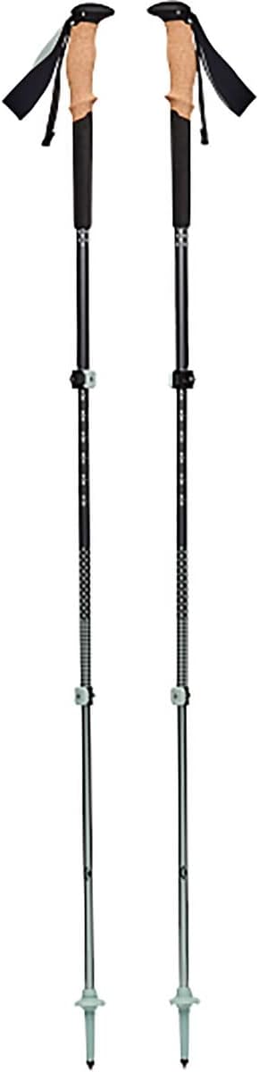 trekking poles (pair) | adjustable z pole design | natural cork grips
