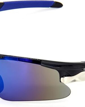 unisex sports sunglasses with uv400 & shatterproof lenses