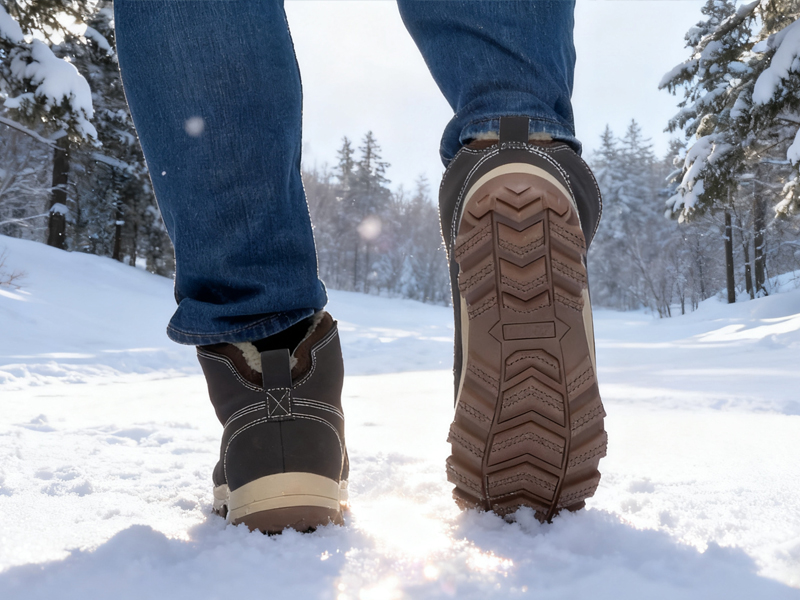 men's waterproof cold weather snow boots size 9.5