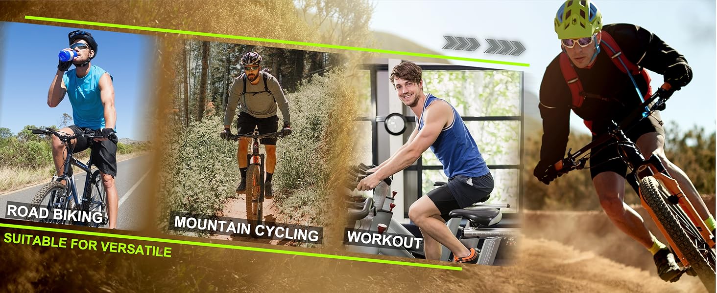 men's mountain bike shorts 3d padded loose fit riding biking cycling bicycle biker shorts